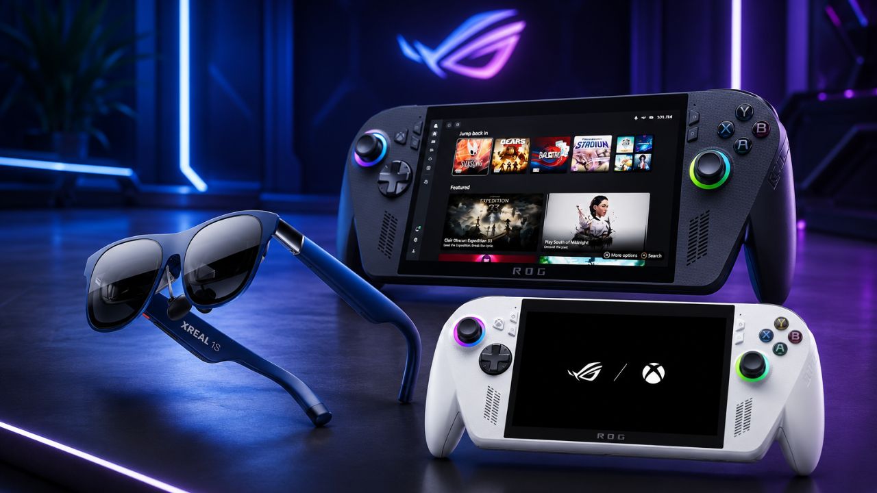 New ROG Xbox Ally X20 Packs OLED Screen, Gold Design and AR Glasses