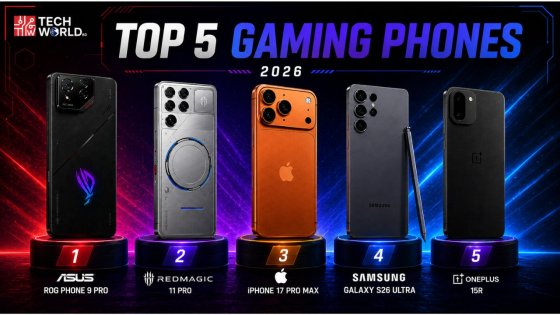 Top 5 Gaming Phones of 2026: Ultimate Performance Picks