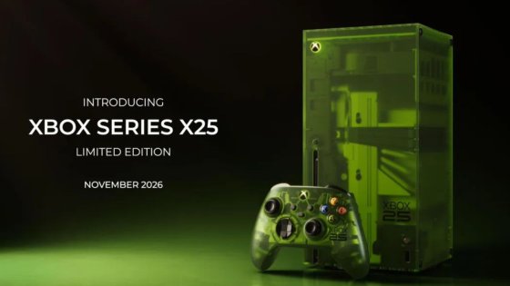 Xbox Marks 25 Years With Special Edition Green Series X Console